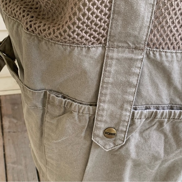 Vintage Domke PhoTOGS Vest Utility Mens XL Cotton Khaki Pockets Photographer - Picture 6 of 11